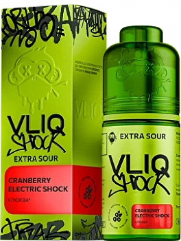 Ароматизатор VLIQ Shock "Клюква / Cranberry Electric Shock" 15мл (на 30мл)