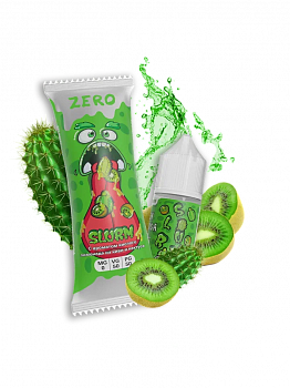 Жидкость для ЭСДН Slurm SALT "Green Sour Soda / Кислый Лимонад из Киви и Кактуса" 10мл 15мг.